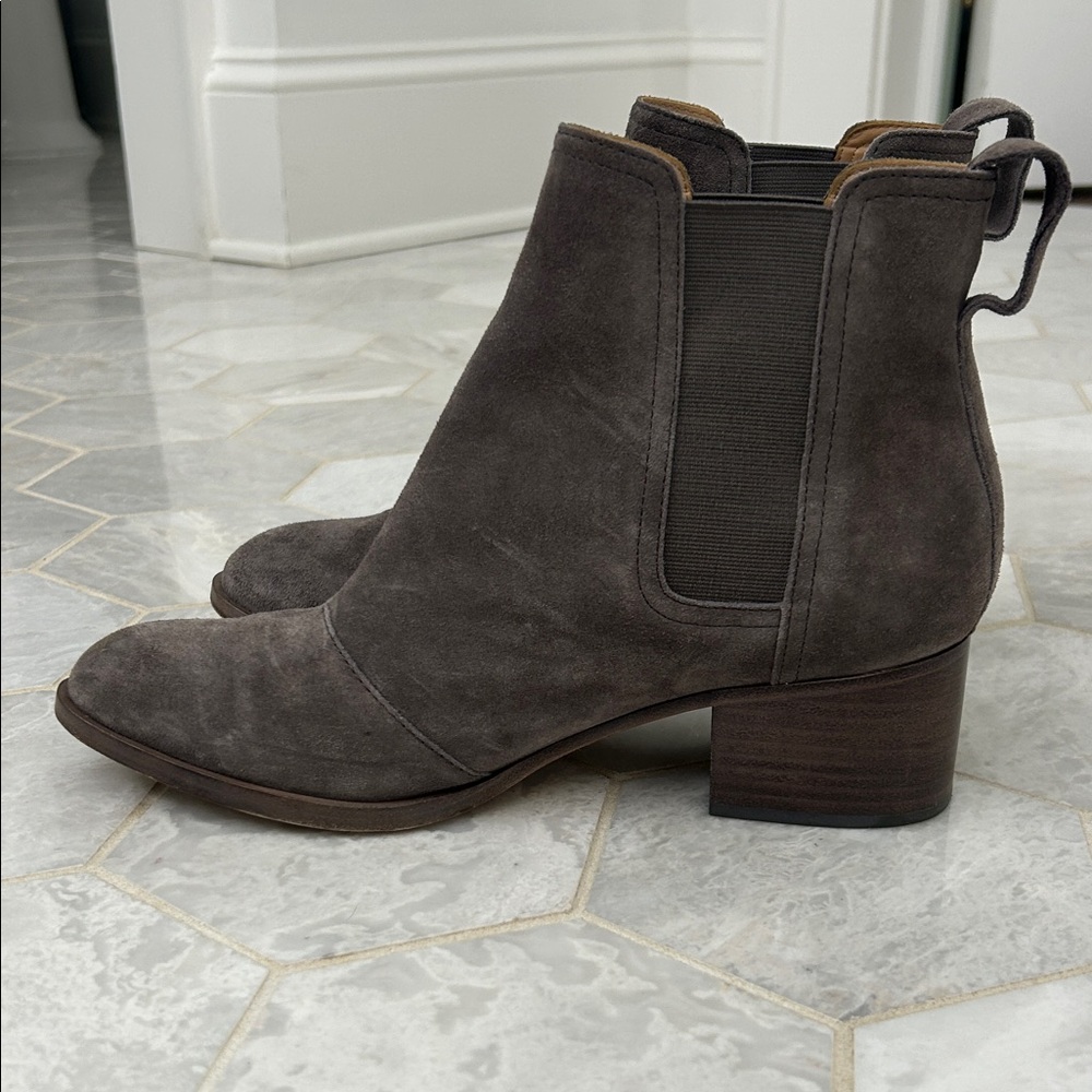 Rag and Bone Women's Suede Ankle Boots - Grey